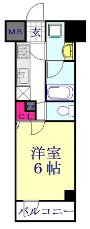 ラフィスタ芝新町の物件間取画像